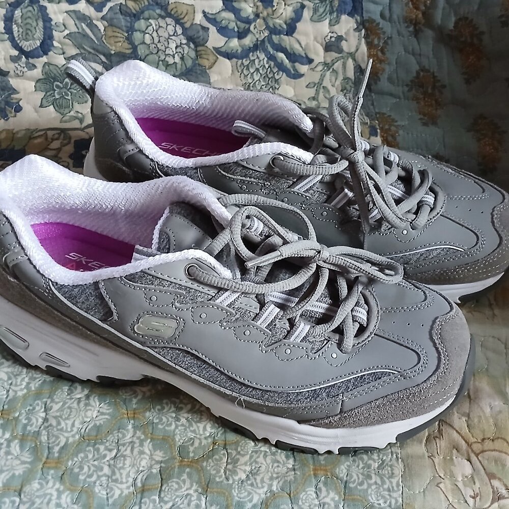 Skechers Grey Sneakers Size 10